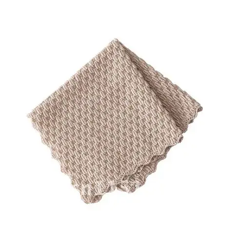 1Pcs Polyester/Nylon Cleaning Towel Anti-grease Cloth Super Absorbent Multifunctional Wiping Rags Home Washing Dish