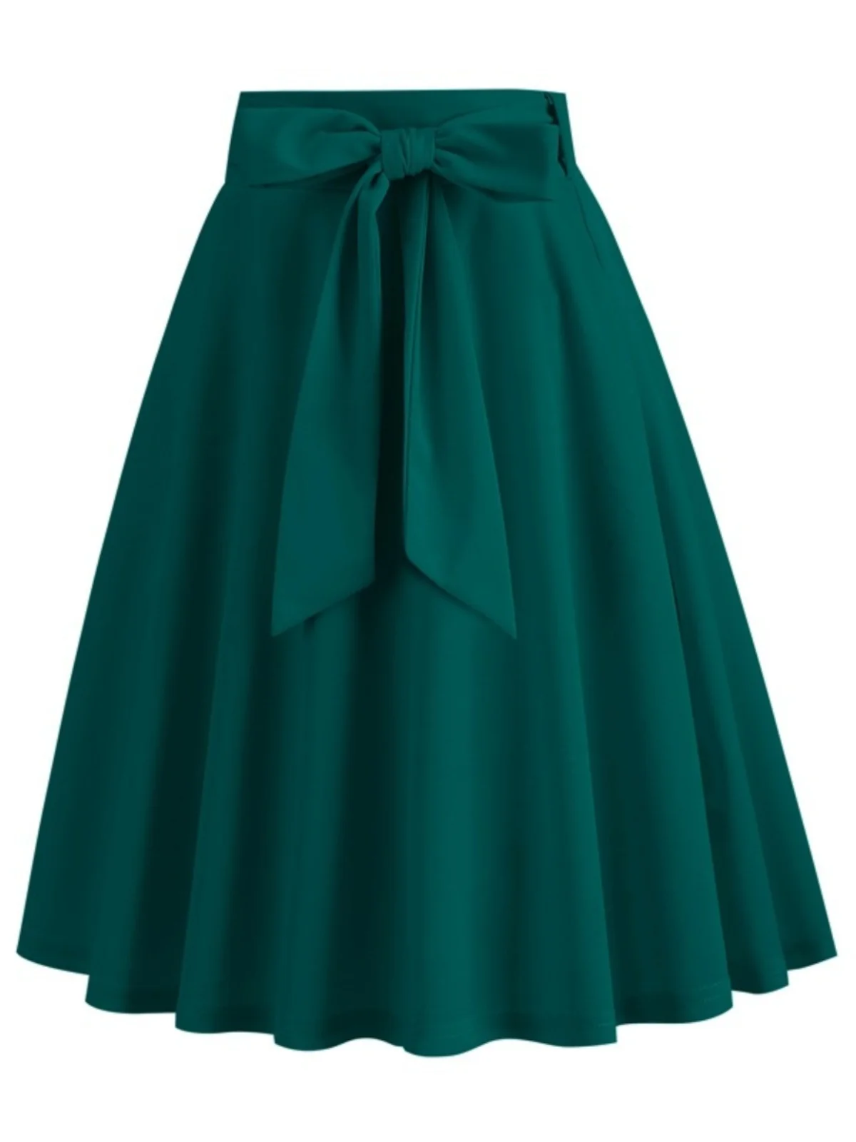 Vintage Large Size Bla Dr Hong Kong Sle High Waist A-Line Midi Skirt Women's Ele Full-length Gown f-length Skirt