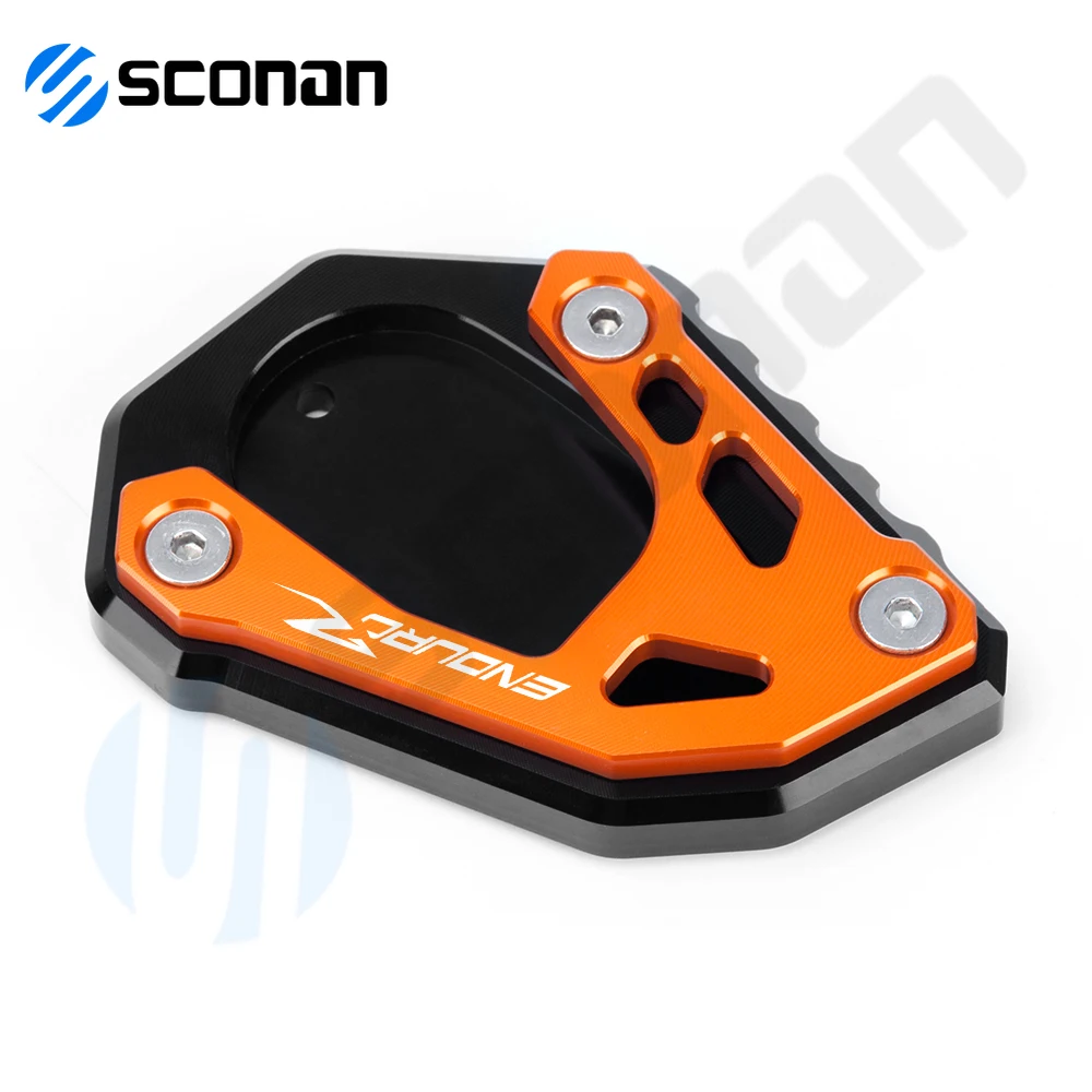 Per KTM 690 LC4 Enduro 690 LC4 EnduroR Accessori Moto Piede Cavalletto Laterale Estensione Cavalletto Ingranditore Piastra di Supporto Pad