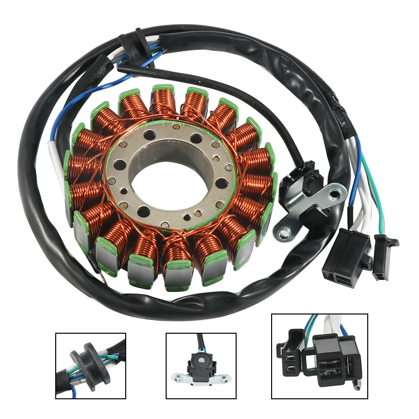 

Motorcycle Ignition Generator Stator Coil For Yamaha SRX400 SRX600 1991-1992-1993-1994-1995-1996 OEM:3SX-81410-00