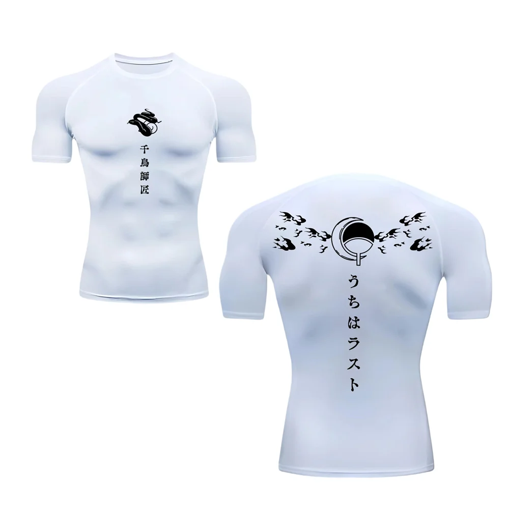 

Compression Shirts for Men Gym Workout Running Tshirts Sporty Athletic Quick Dry Tees Tops Short Sleeve Rash Guard