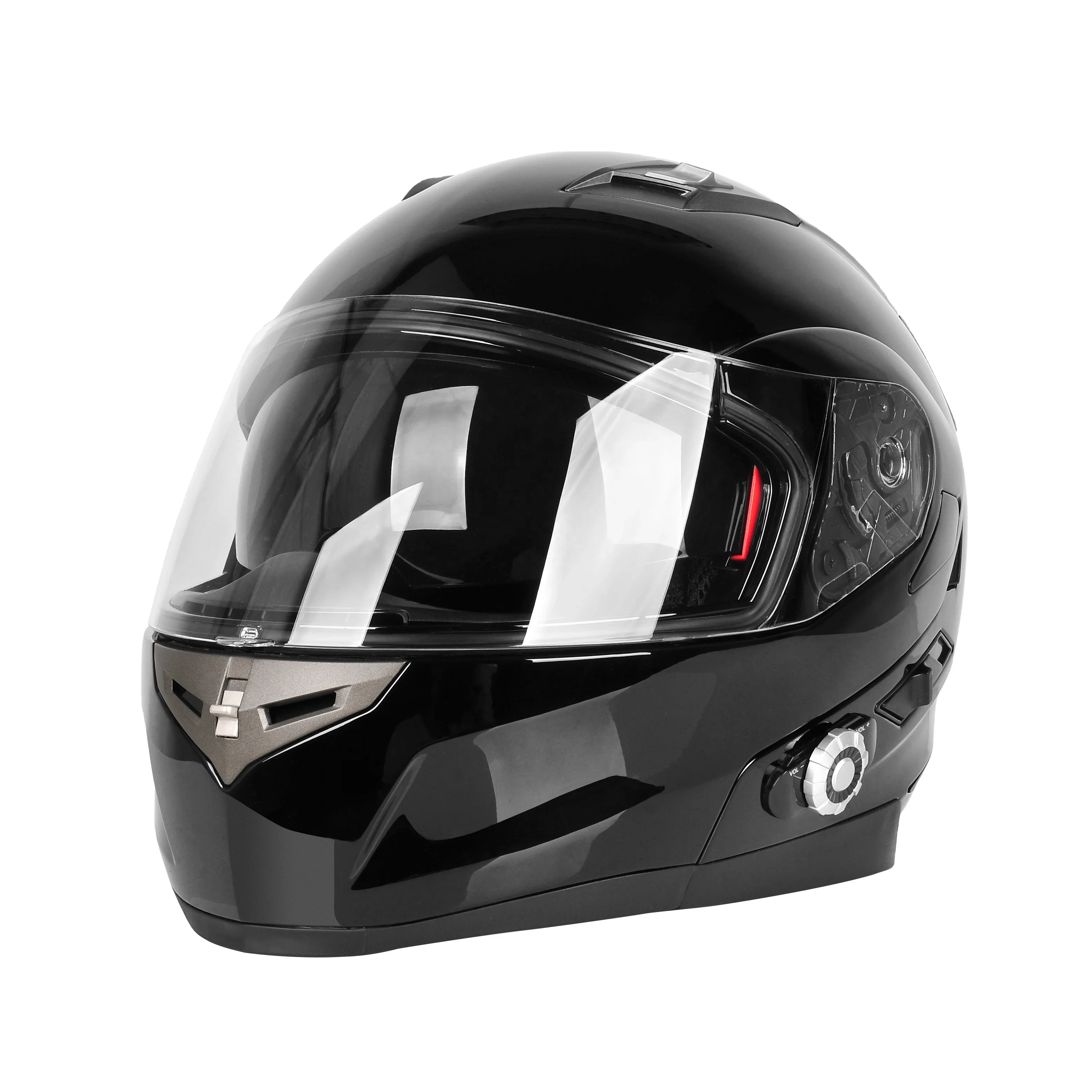 

FreedConn DOT BM2-S FM полностью закрывающий лицо встроенный динамик Casque De Moto Casco Para Moto Intercom Bluetooth мотоциклетные шлемы