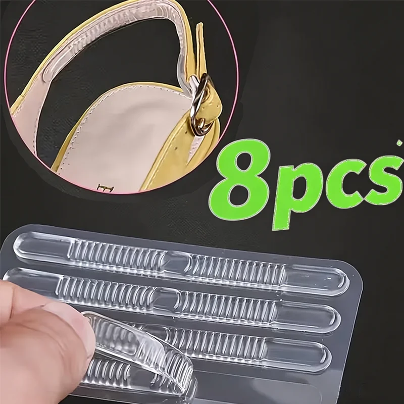Silicone Strip Anti-Wear Patches Can Be Used on Small Areas Such as the Back of Thin Shoelaces of Sandals, and Are Suitable for Both Men and Women