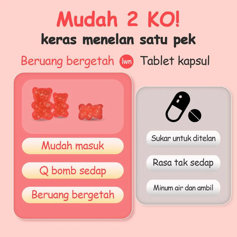 علكة خل التفاح - 60 علكة، فيتامين ب12، ب9، كولاجين، للتخلص من السموم، التنظيف، الهضم، التمثيل الغذائي، غير المعدل وراثيًا