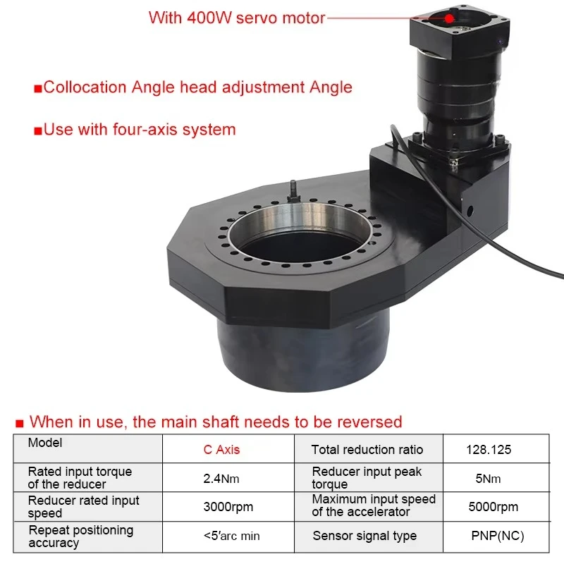 Centro de mecanizado CNC, Motor de eje giratorio, husillo de cambio de herramienta de alta calidad para piezas de maquinaria de carpintería