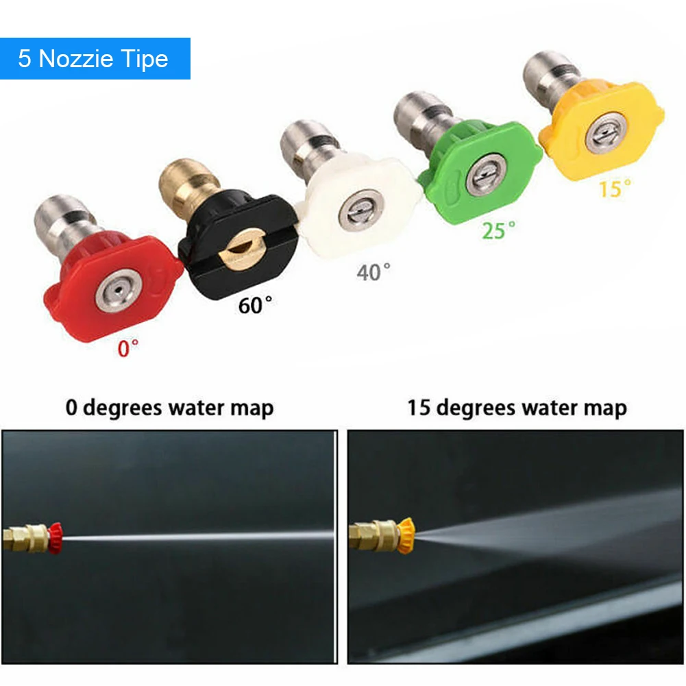 Dual Purpose Switch Dual Valve Foam Cannon 1/4 Quick Connect Foam Generator Accessories Stainless Steel for High Pressure Washer