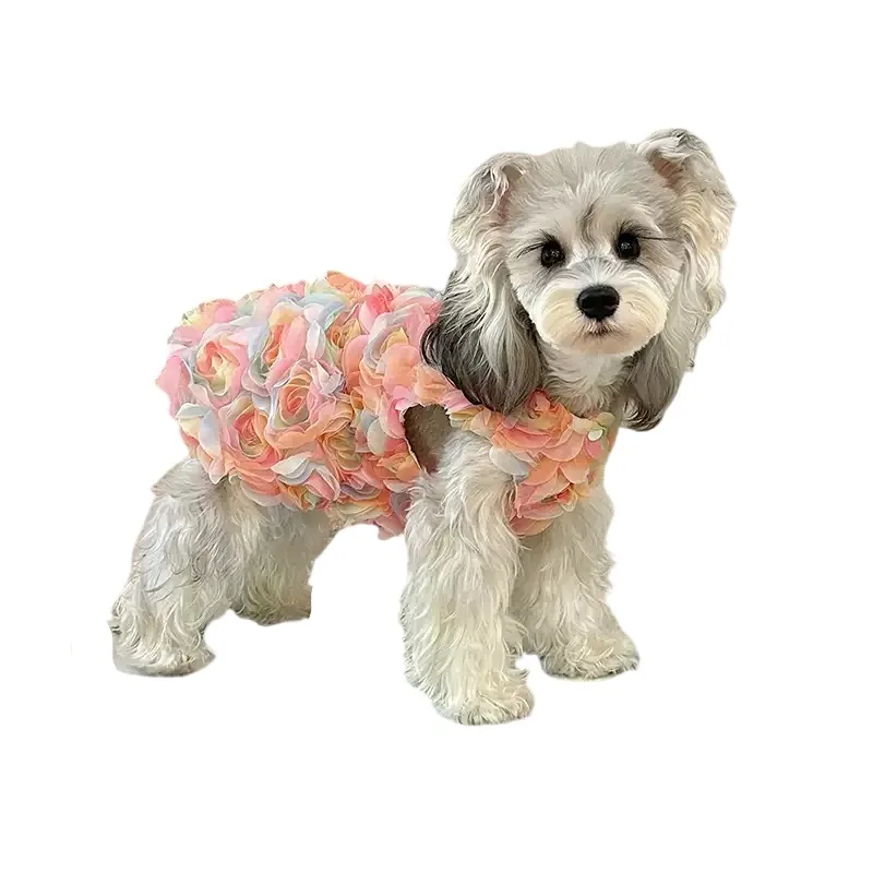 

Spring Summer Dog Vest Schnauzer Clothing Poodle Bichon Frise Costume Puppy Yorkies Pomeranian Maltese Dog Clothes Pet Apparel