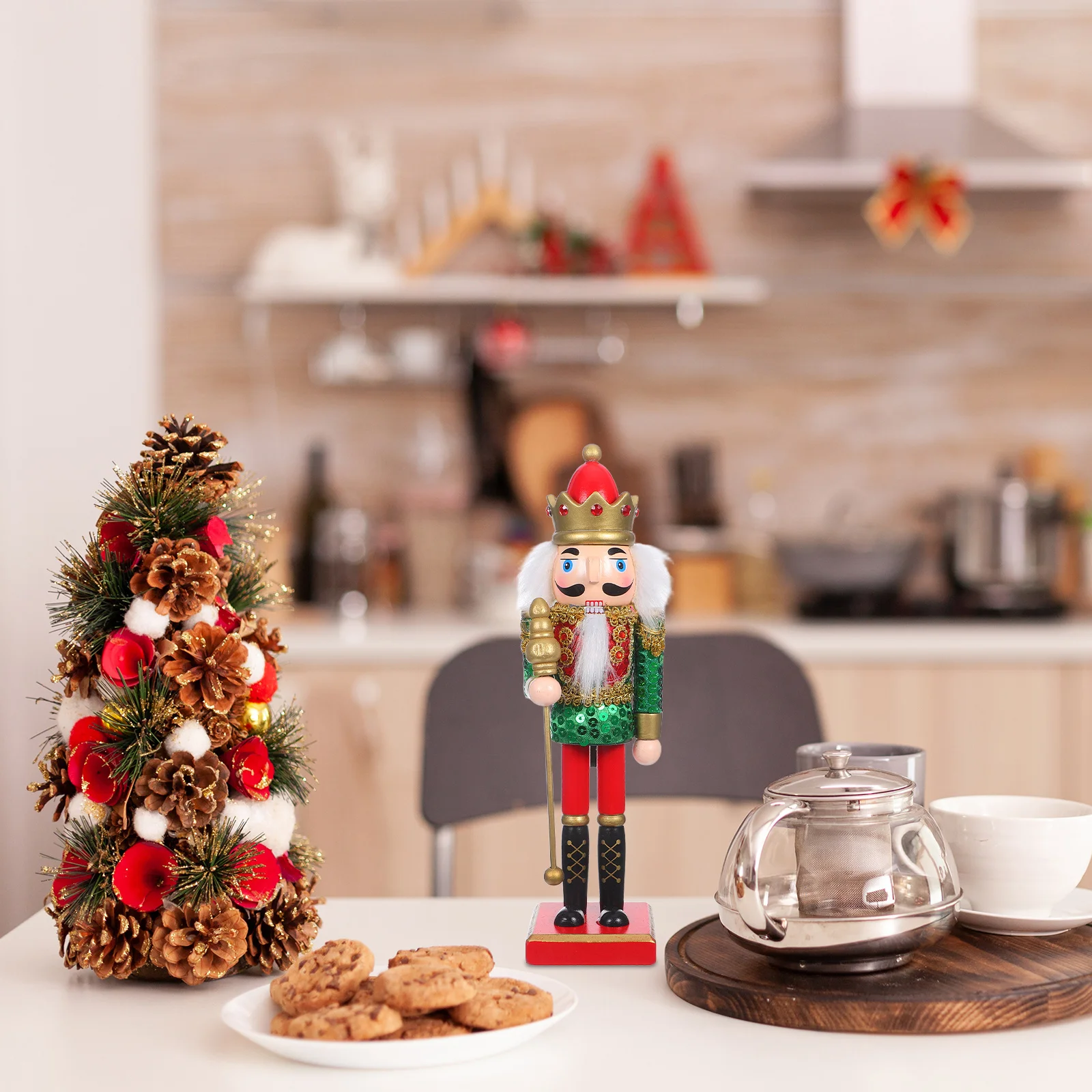 

Christmas Decorations Nutcracker Ornament Decorative Nutcrackers Puppet Walnut Soldier