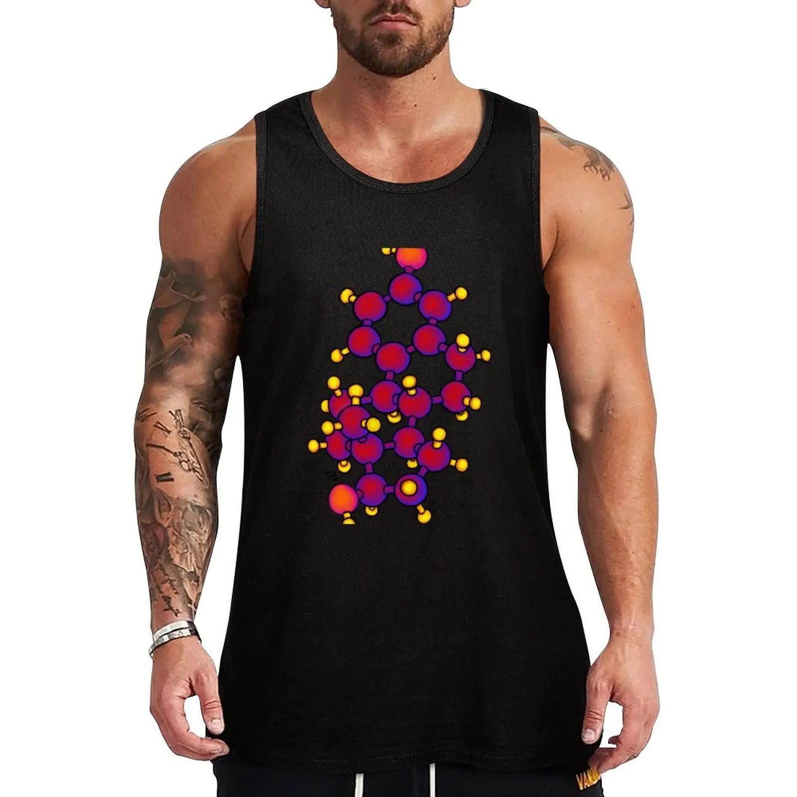 

Estrogen: The Hormone, The Molecule Tank Top Fitness men clothing vest for men clothes for men summer