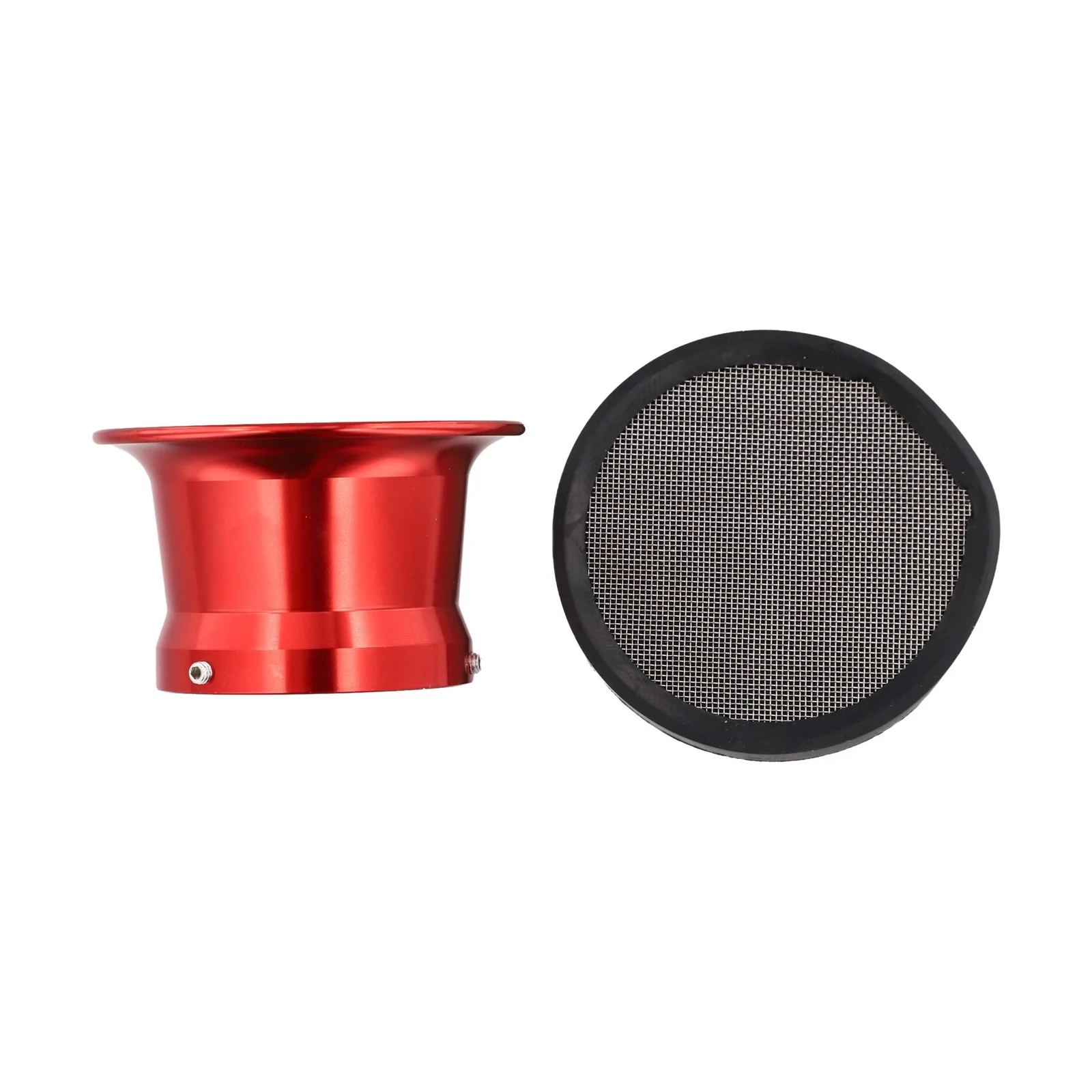 

Car Customization 50mm Wind Cup Aluminum Alloy Filter Easy Installation Filter Screen Included High Universality Fitment