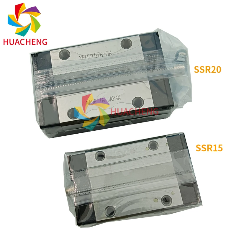 Original For Roland Linear Guide Slider Bock SSR15XW1UU SSR20XW1UU for RA640 FJ740 XJ540 RS640 JV33 Inkjet Printer