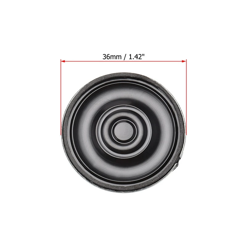 0.5W 16 Ohm Micro Internal Speaker Magnet Loudspeaker 36mm Diameter