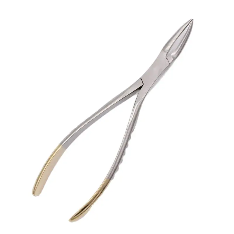 Dental Forcep Root Fragment Minimally Invasive Extraction Tooth Pliers Instrument Curved Maxillary Mandibular Teeth