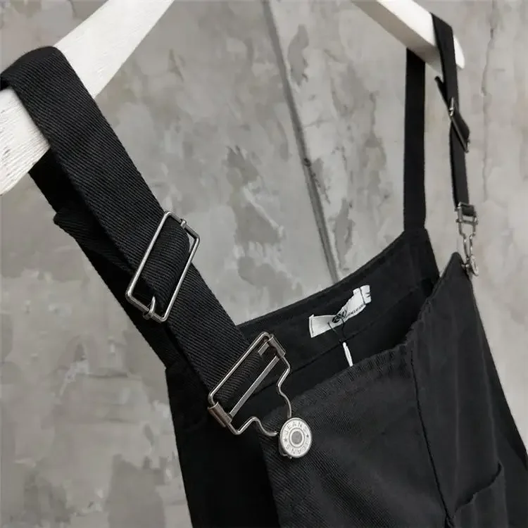 2023 lente en herfst nieuwe dames cowboybandbroek woon-werkverkeer losse werkkleding jumpsuit