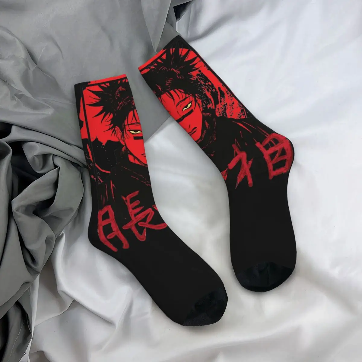 Choso JJk Manga Jujutsu Kaisen Gift Socks Merch for Women Sweat Absorbing Stockings