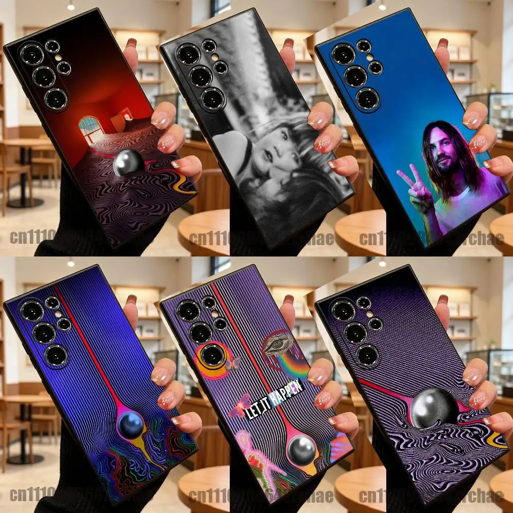 For T-Tame I-Impala Deadbeat Currents Phone Case Samsung S22,S24,S20,S25,S23,S30,S26,Ultra,Plus,5G ,Fe,Lite Black Cover