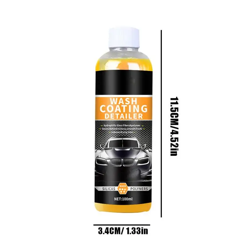 Auto Wassen Auto Coating Detailer Sneldrogend Multifunctioneel 100 ml Reinigingsoppervlakreiniger Verwijder vet voor auto's Vrachtwagens SUV's