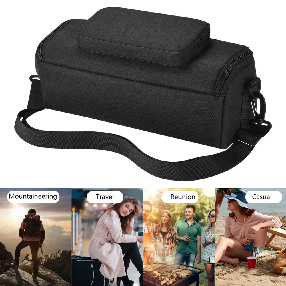 Speaker Cases Carrying Bags For Sony SRS-XB43 Speaker Portable Storage Bag Audio Protective Case Double Zipper with Strap