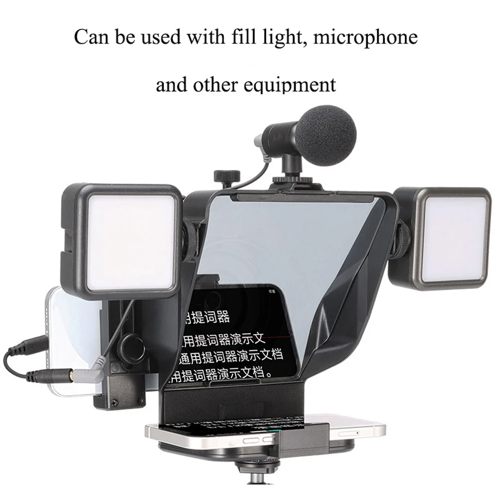 Teleprompter With Remote Control Photography Accessories For Smartphone Camera Professional Photography Accessories