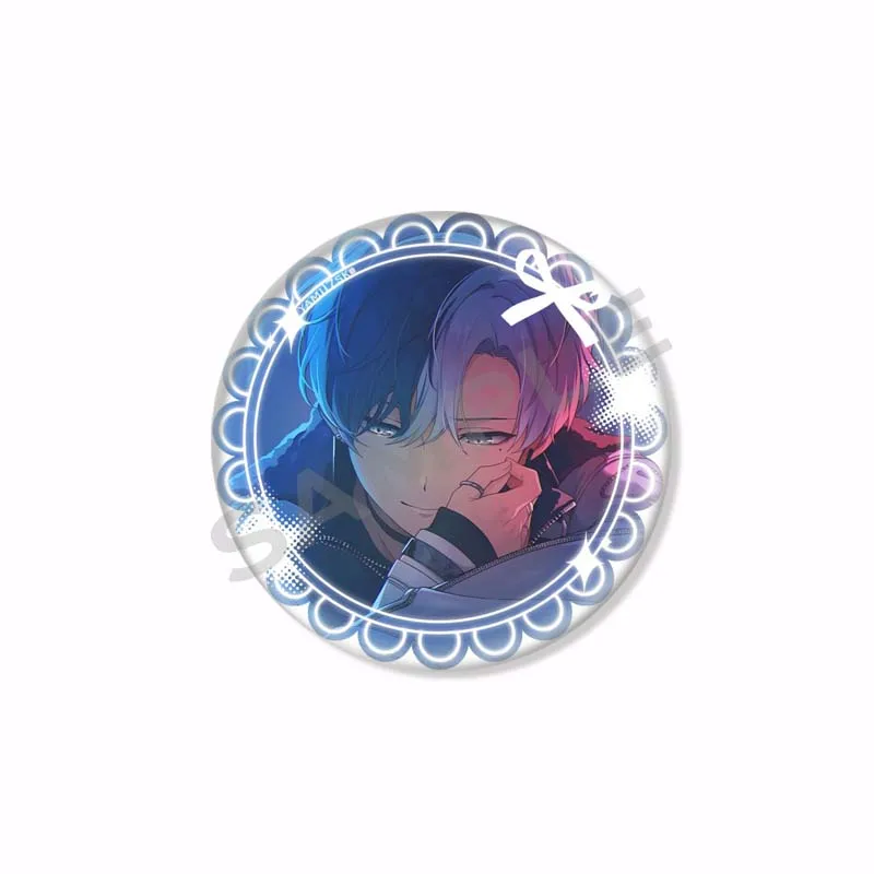 Project SEKAI Game PJSK Enamel Pins Aoyagi Toya Shinonome Akito Vivid BAD SQUAD Badge Cartoon Brooch Pin for Clothing Bag Decor