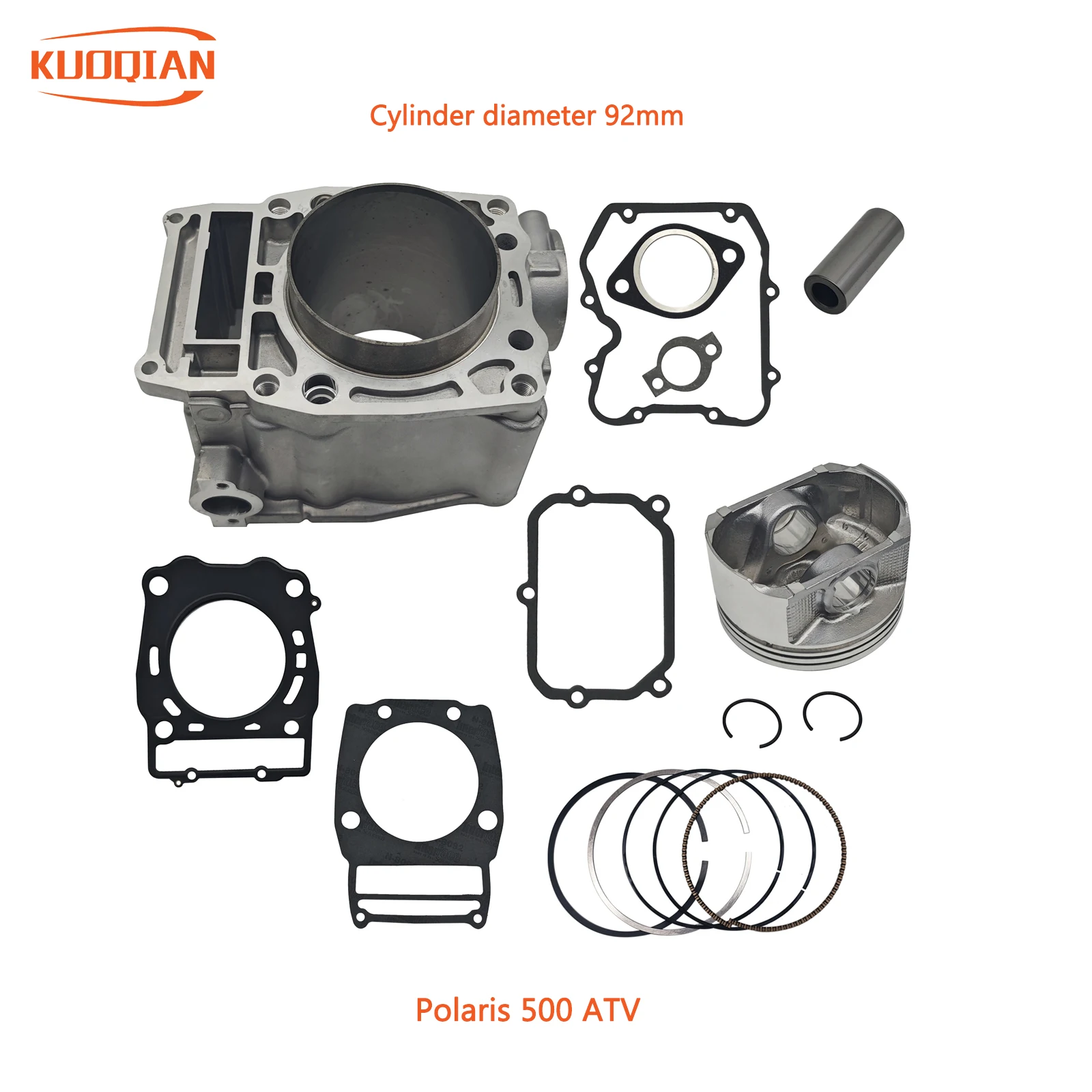 

Ремкомплект поршня цилиндра 92 мм для деталей ATV Polaris 500