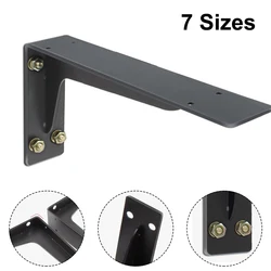 Heavy Duty Metal Bracket Triangle Folding Angle Shelf Adjust Wall Mounted Floating Stand Bench Table Welded Countertop Holder