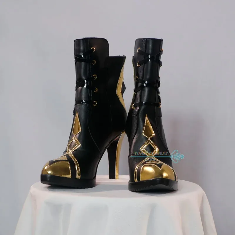 أحذية بيرو جينشين إمباكت التأثيرية أحذية أنيمي لعبة كوس أحذية كوميك أرليكينو التأثيرية أحذية الدعامة لحفلات الهالوين