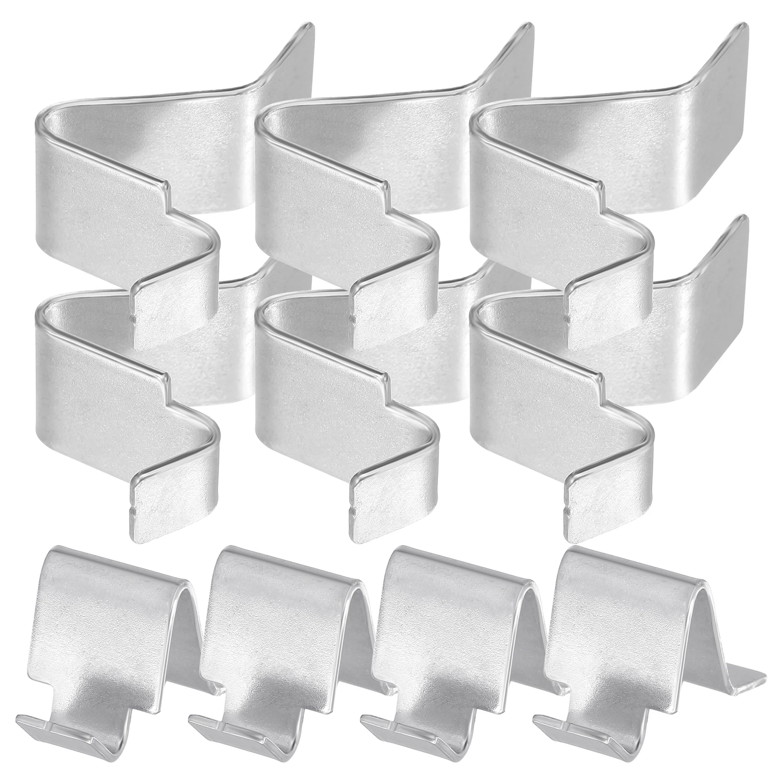 

10pcs Heavy Duty Metal Cabinet Shelf Clips Durable Metal File Cabinet Shelf Clips Shelving Supports Cabinet Partition board snap