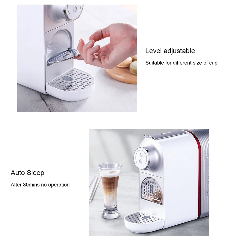 Capsule coffee machine home automatic small espresso machine portable mini coffee capsule machine