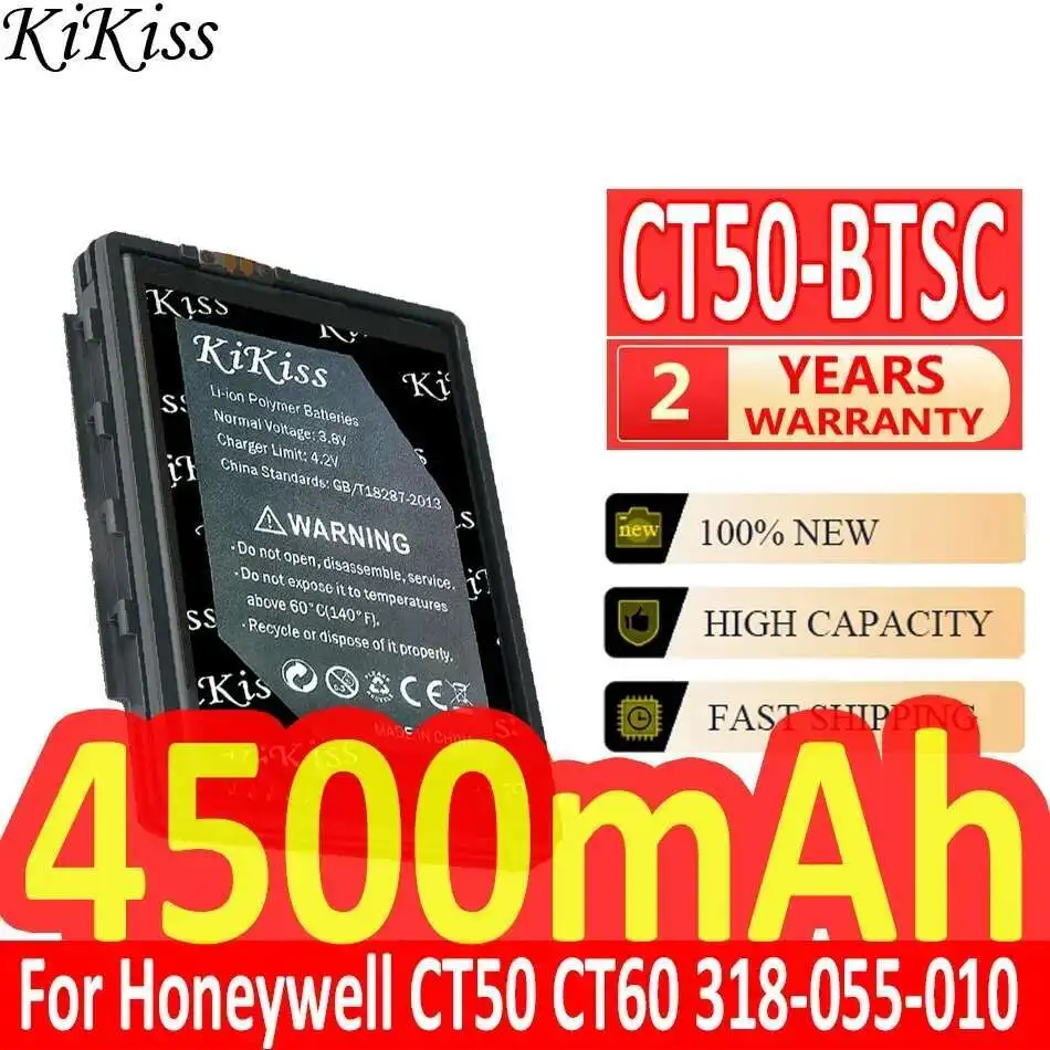 

For Honeywell CT50 CT60 318-055-010 318055010 Durable Long-Lasting Mobile Data Terminal Battery CT50-Btsc 4500mAh