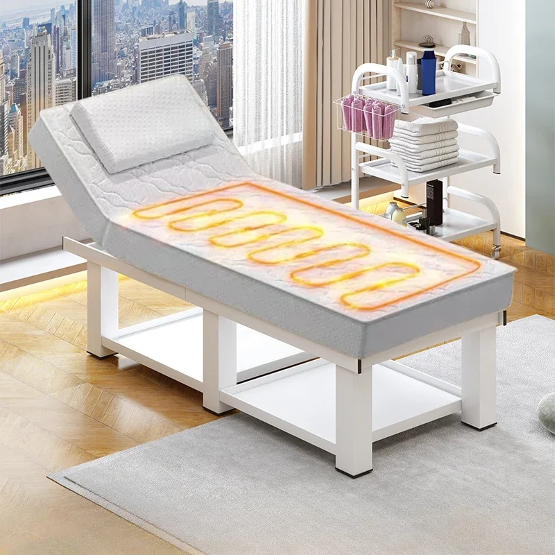 Table de massage médicale pour salon de beauté, tatouage, pétrissage, cils, spa, matelas, esthétique, meubles, ZSMT