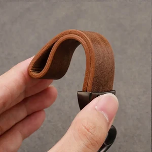 Creative Vintage Leather Car Keychain, Ring for Volkswagen Golf, Tiguan, Jetta, Transporter, Passat, Pole Touran, GTD, Scirocco GTI 10 Main Sales Key Door VW Golf - №9