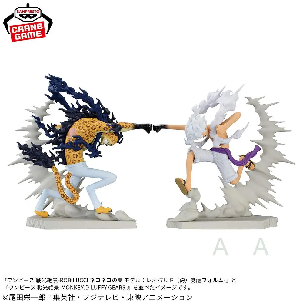 

В наличии оригинальная BANDAI Banpresto ONE PIECE боевая фигурка Луффи Люцичи модель аниме натуральная игрушка в штучной упаковке