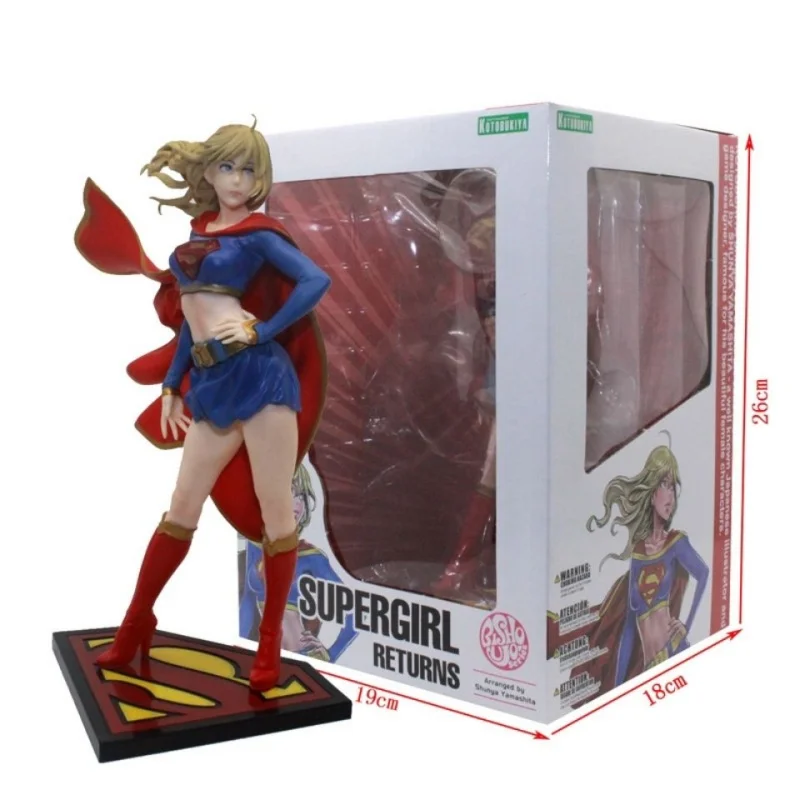 

Супермен, модель ручной работы, Supergirl, Лига справедливости, Dc, комиксы, фигурка, Коллекционная модель, кукла, украшение, игрушка, подарок