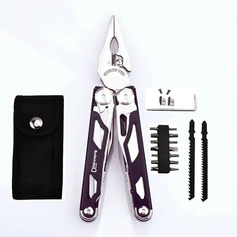 Daicamping DL30 Replaceable Part Hand Multi Tool Multi-tool Sets Cutter Survival Pliers Multifunctional Folding Knife Multitools