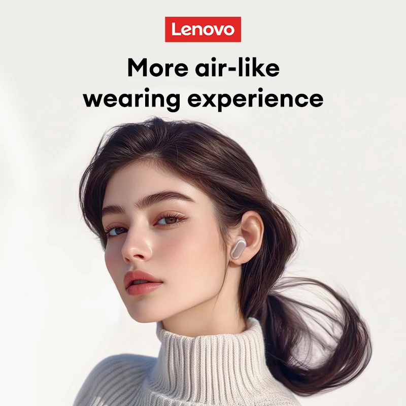 سماعات أذن Choice Lenovo LP19 Pro TWS مطورة بتقنية البلوتوث 5.4 رقاقة، سماعات أذن طويلة التحمل ومتوافقة تمامًا مع سماعات أذن للياقة البدنية