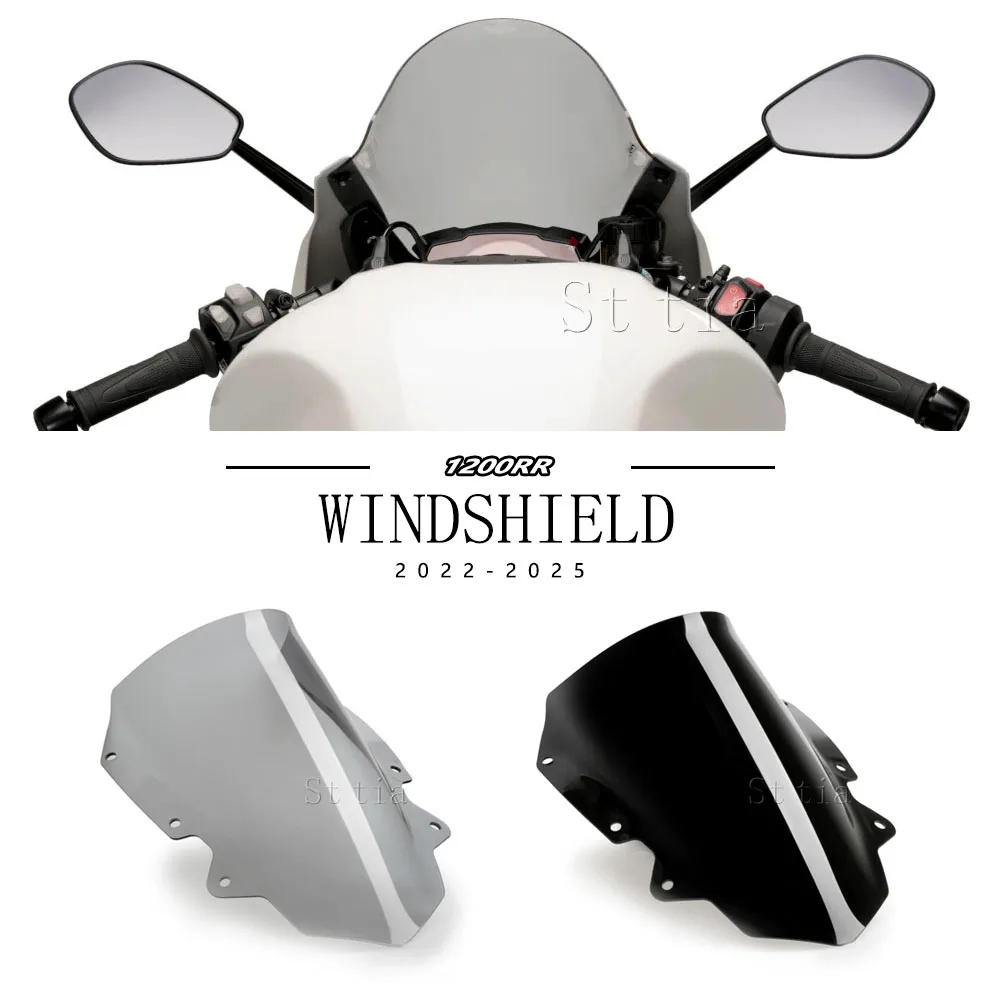 

Подходит для Triumph Speed Triple 1200 RR 2022-2024, аксессуары для мотоциклов, лобовое стекло, козырек, дефлектор ветрового стекла