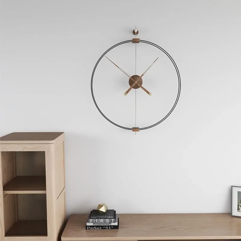 

Simple Wall Clock Modern Living Room Silent Wall Watch Nordic Restaurant Clocks Creative Home Interior Decoration Accessories