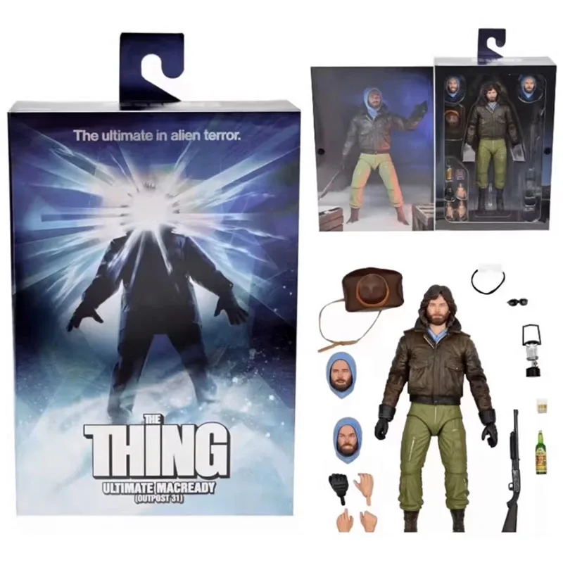 NECA الشيء عمل الشكل في نهاية المطاف Macready Figuras أنيمي GK تمثال مانغا تمثال اللعب نموذج حلية هالوين هدية للطفل #1