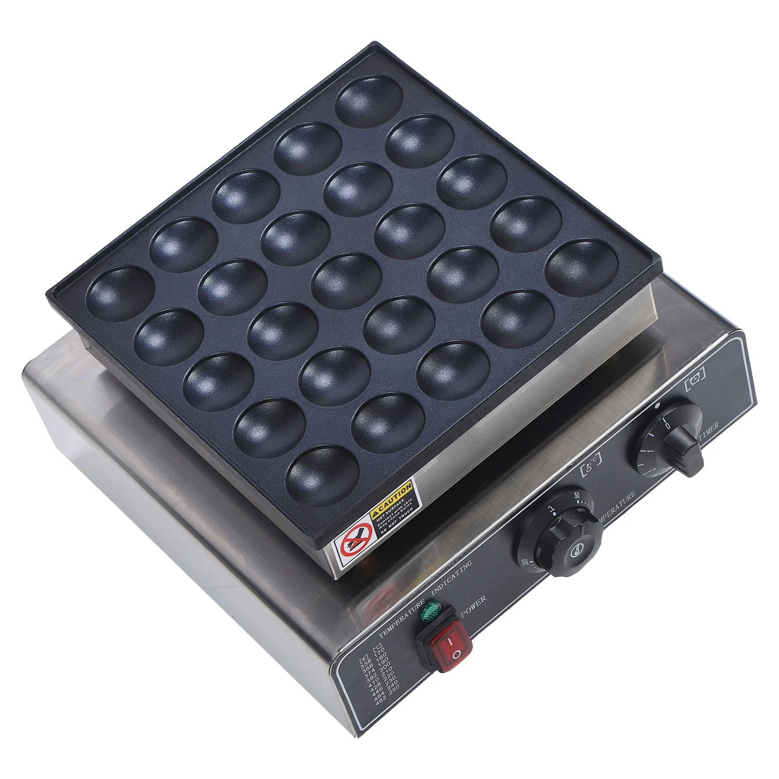 Waffle Maker Electric Pancake Baking Pan 950W Waffle Baking Pan Stainless Steel Iron Waffle Mold Kitchen Cooking Tools 50-300 ℃