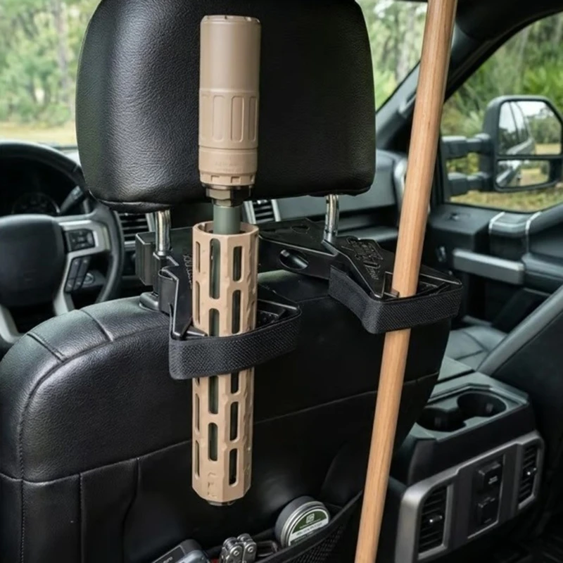 XA6H Vehicle Holder for Outdoor Activities Universal Back Organizers Rack
