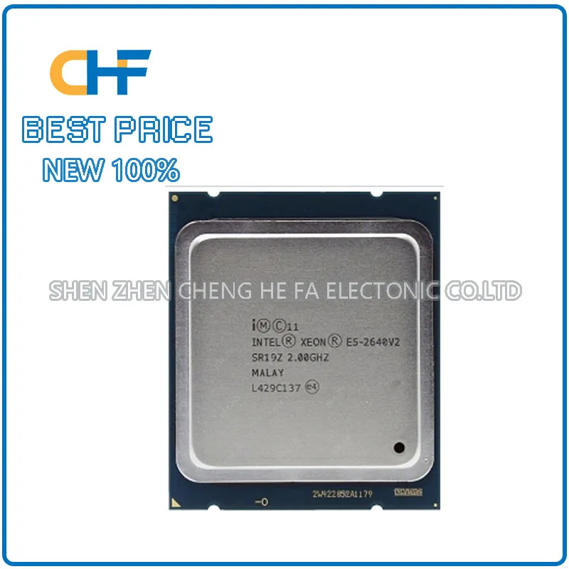 Intel Xeon E5 2640V2 8-core 16 thread 2.00GHz 95W LGA2011 CPU processor E5-2640V2