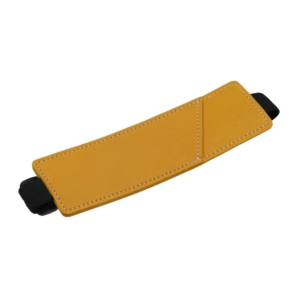 PU Leather Elastic Band Pen Holder Adjustable Straps Portable Pen Sleeve Pouch Easy To Store Colorful
