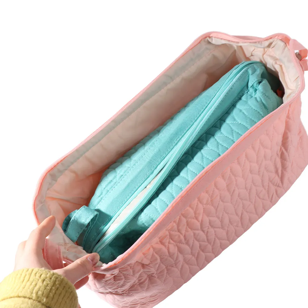 Haartrockner-Tasche mit großem Fassungsvermögen, staubdicht, langlebig, Aufbewahrungstasche für Glätteisen und Lockenwickler, platzsparend, wasserdicht, Aufbewahrungstasche für Haartrockner – Detail 8