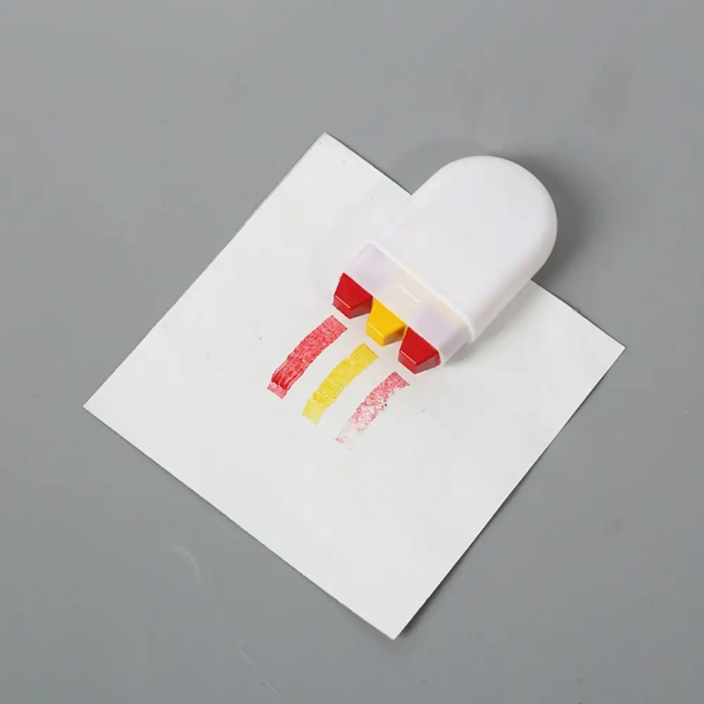 

6 шт. моющаяся радужная краска для лица, красочная краска для дневника, боди-арт, сделай сам, макияж, карнавал, вечеринка, граффити, карандаш, краска для вентиляторов