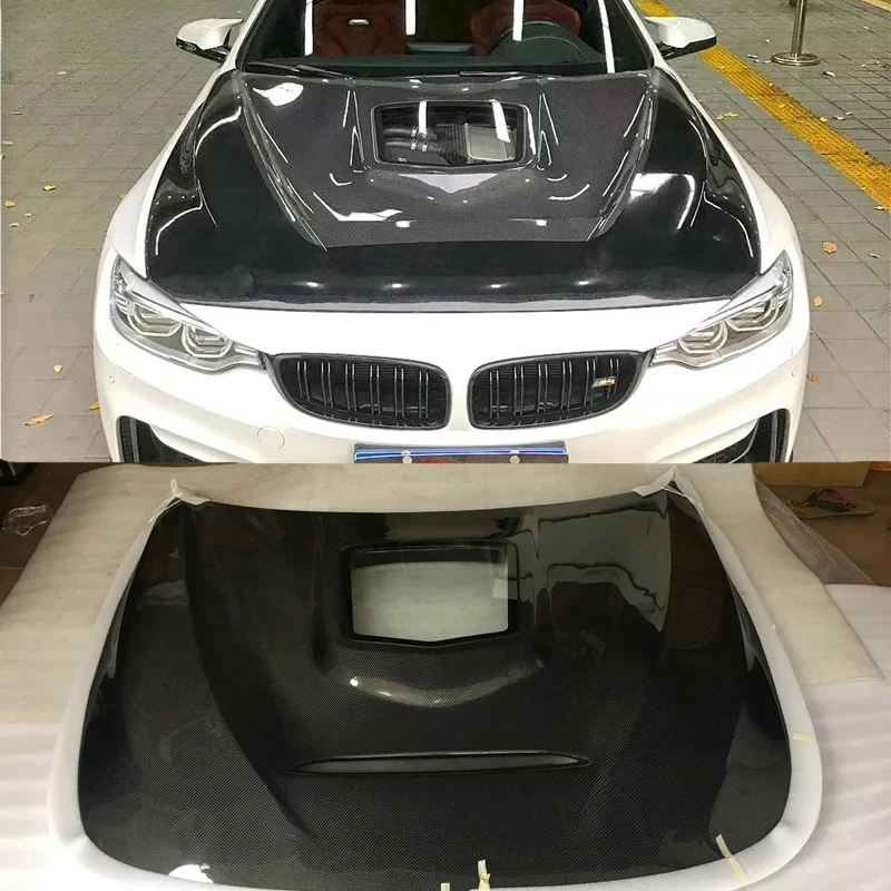 

For Bmw F80 M3 F82 M4 High Quality Carbon Fiber FRP Front Engine Hood Bonnet Car Body Kit 2015-2017