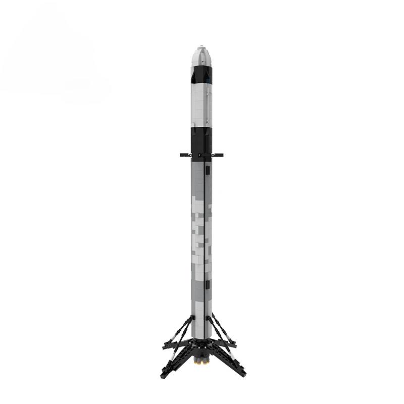 MOC-41953 Universe Explore Launch Vehicle Building Blocks Kit Space X Falcon 9 1:110 Scale Rocket Model DIY Kids Puzzle Toy Gift