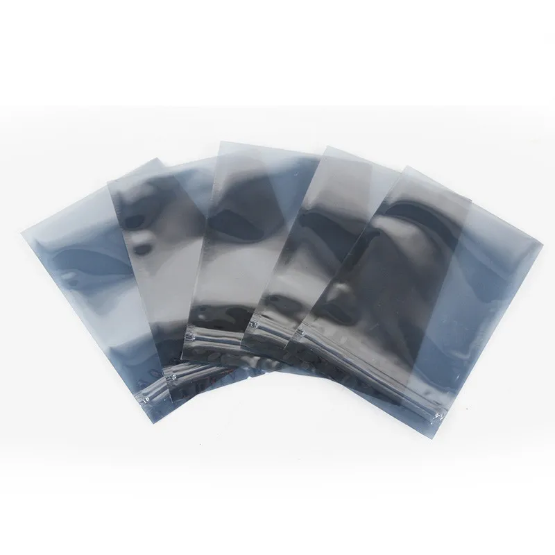 50PCS/LOT 23*32cm Anti-Static Shielding Bag ESD Antistatic Package Bag Zip Lock Ziplock Zipper Event Anti Static Packing Bag