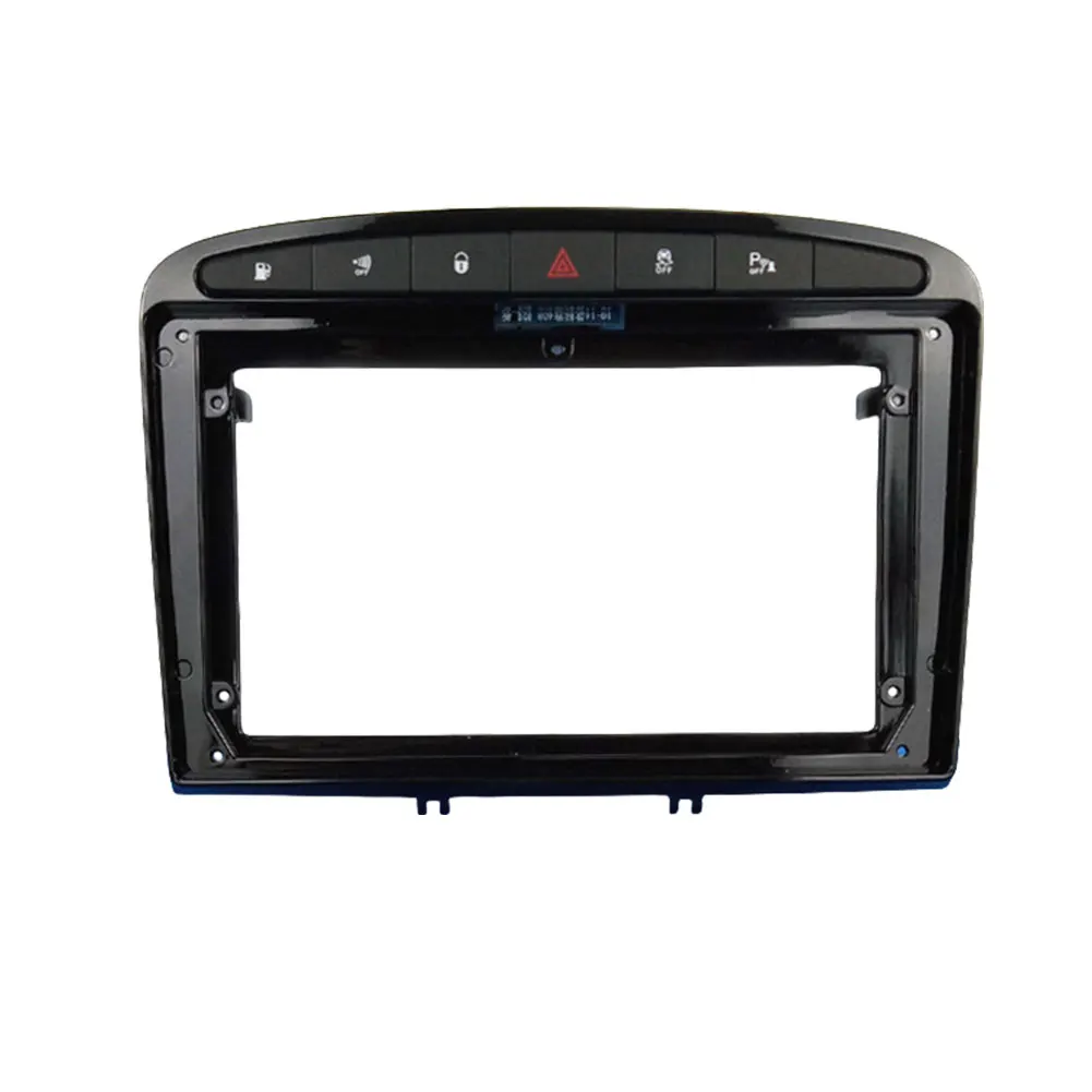 9inch Car Radio Player Panel Frame for 2 Din Double DIN Dashboard Trim Compatible with For 308 408 2008 2016 Models