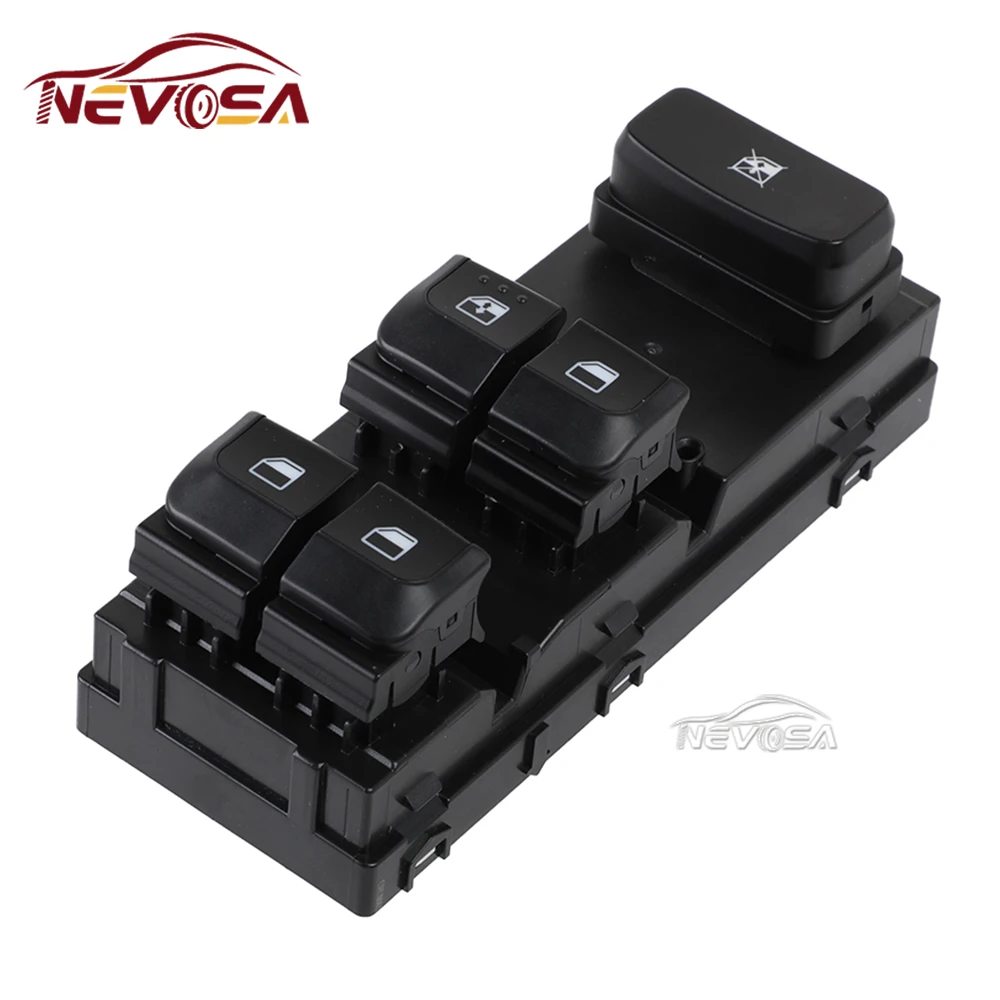 NEVOSA 93570-H8000 لكيا ستونيك 2018-2022 ريو الجبهة اليسرى سائق الطاقة الكهربائية نافذة التحكم التبديل زر الزجاج 93570H8000